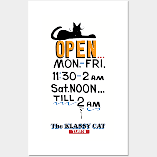 The Klassy Cat (Light) Posters and Art